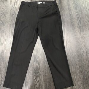 Vince Straight Leg Black Trousers